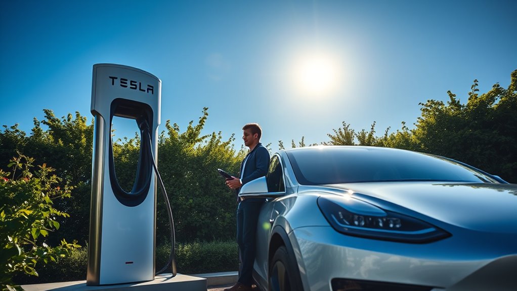 charge non tesla with ease