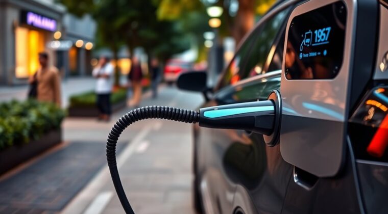 charging an ev publicly