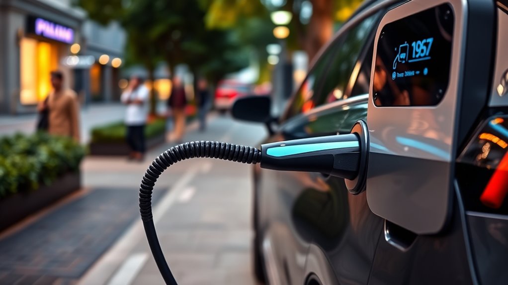 charging an ev publicly