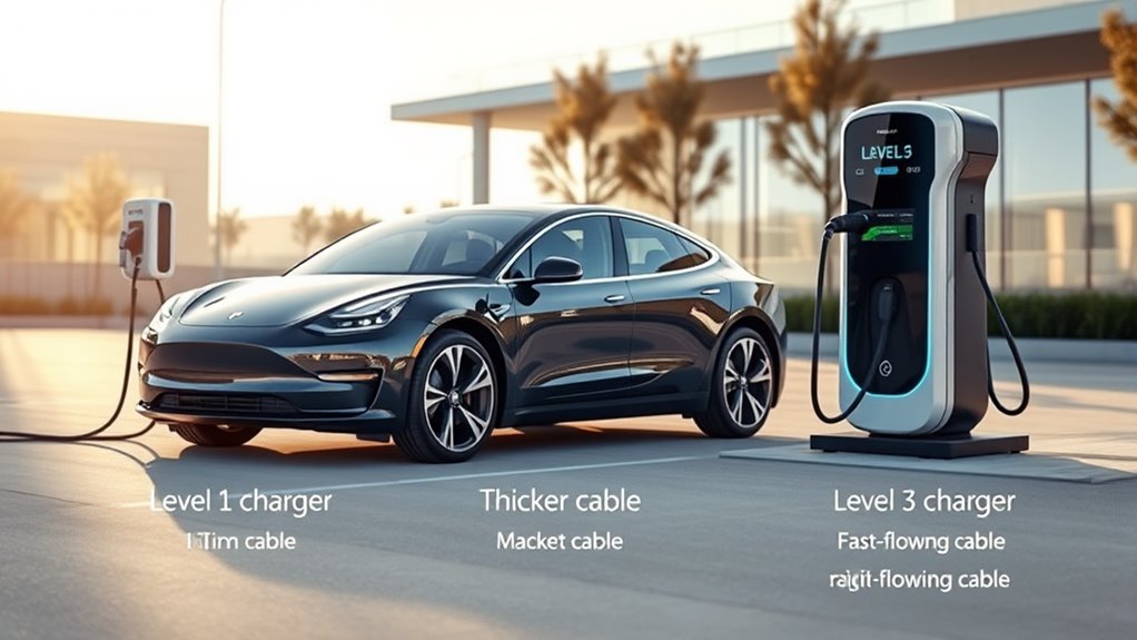 ev charging time levels