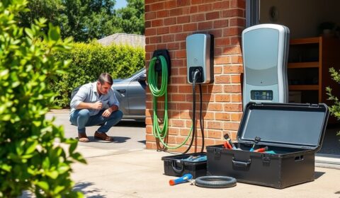 home level 2 charger installation