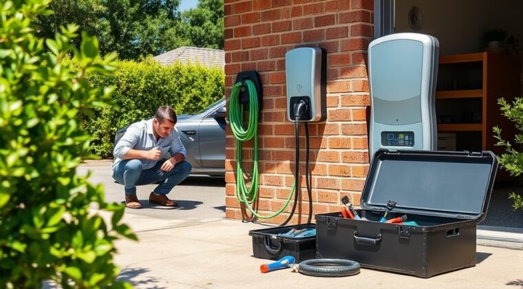 home level 2 charger installation