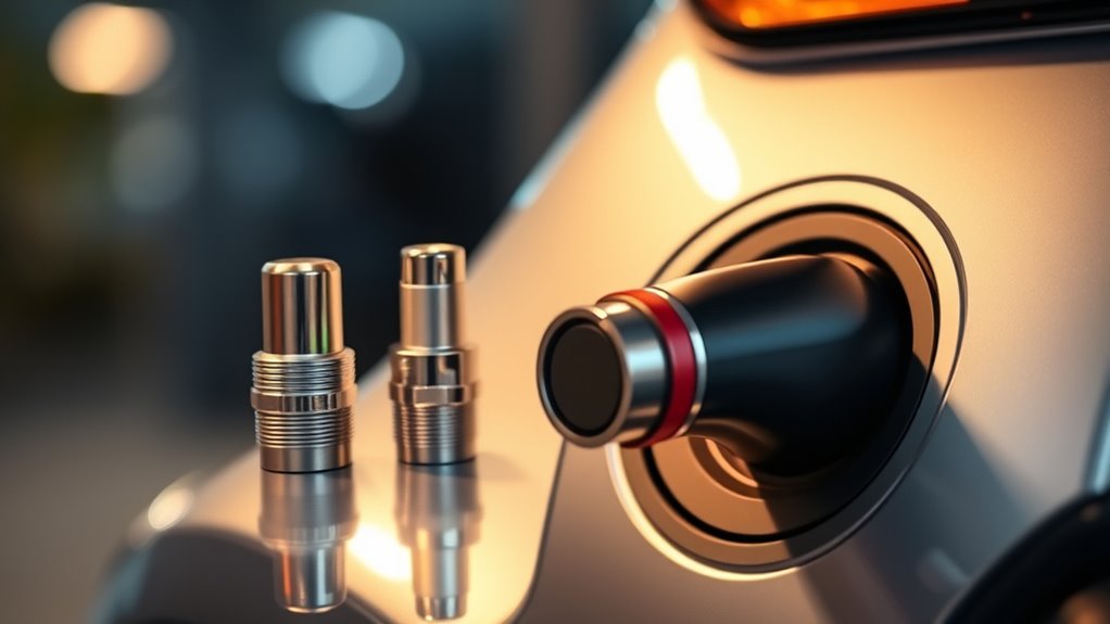 key ev charging connectors