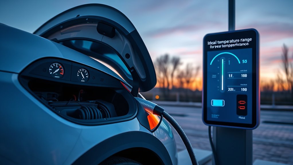 optimal ev battery temperature