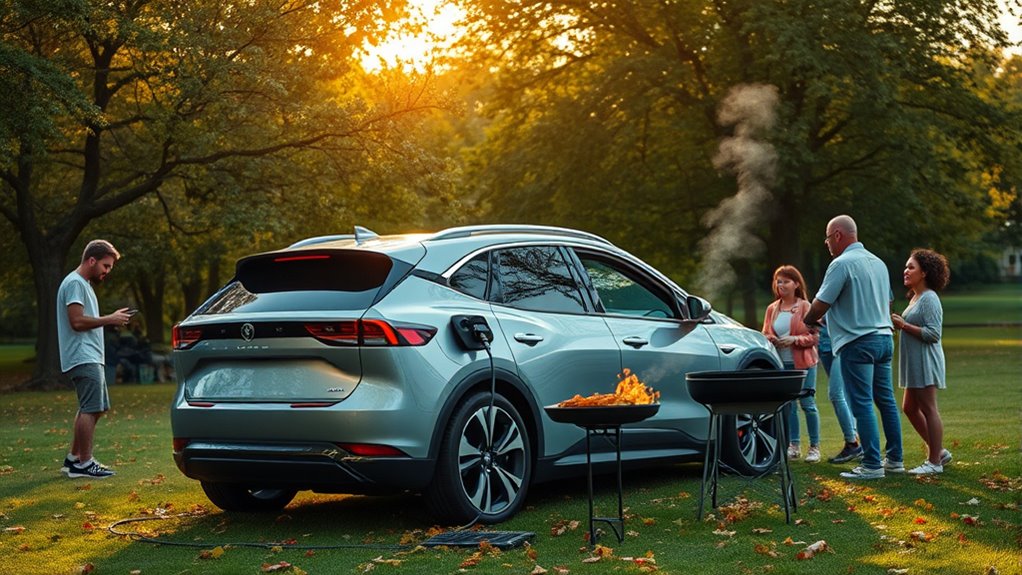 portable power from vehicles