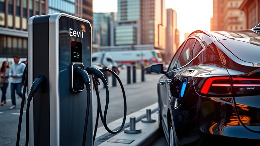 public ev charger operation