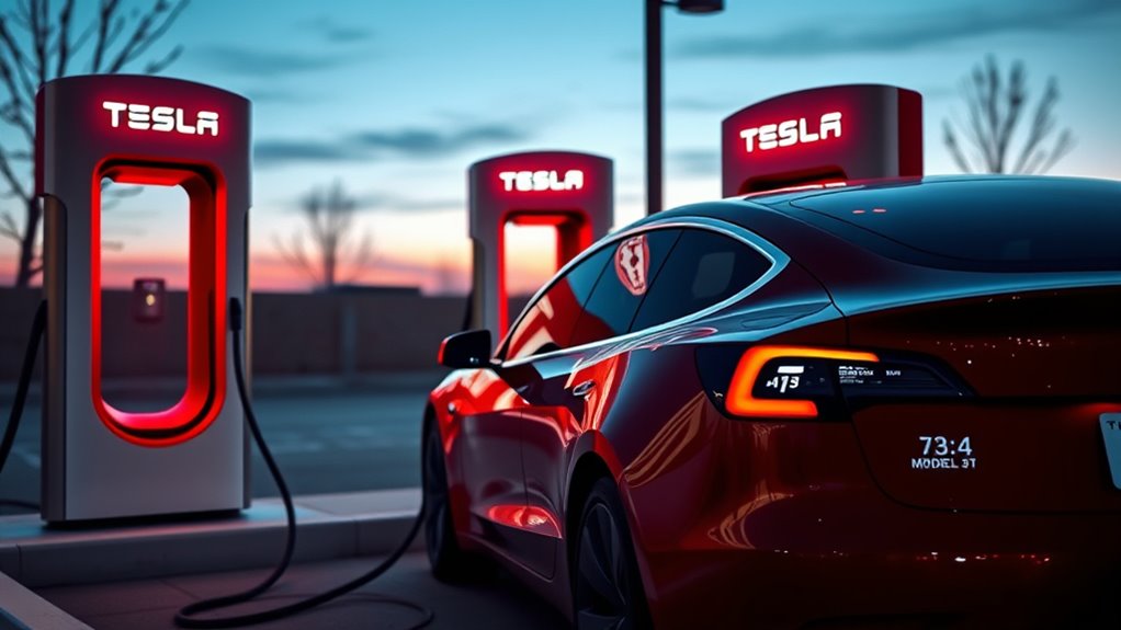 rapid charging for tesla