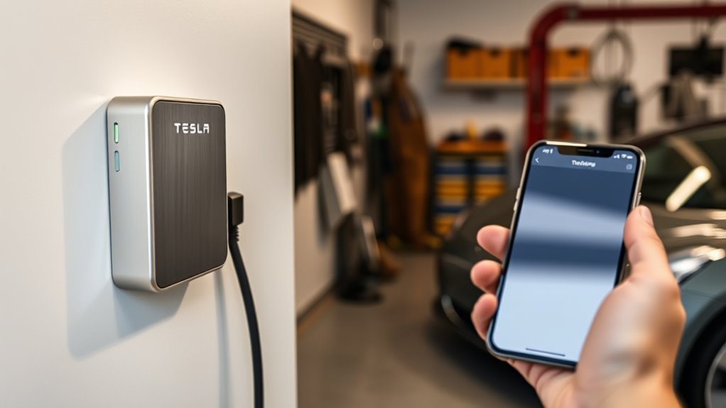 tesla app enhances charging experience