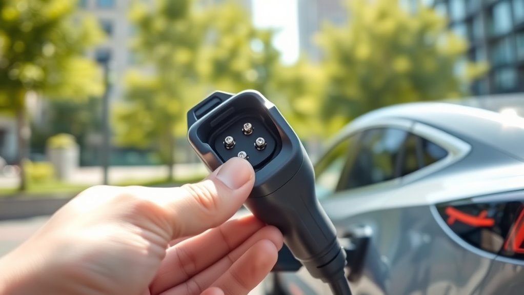 type 1 ev charging connector