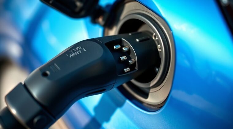 type 1 ev charging purpose