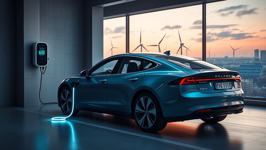 vehicle to grid energy exchange