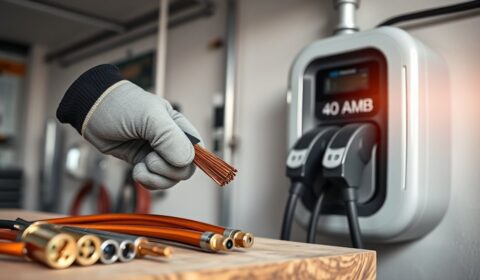 40 amp ev charger wire