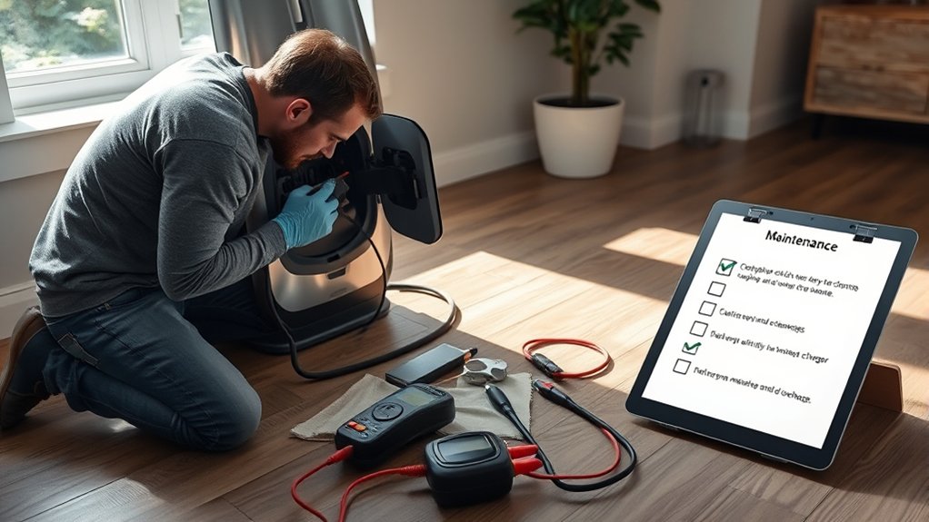 annual ev charger maintenance