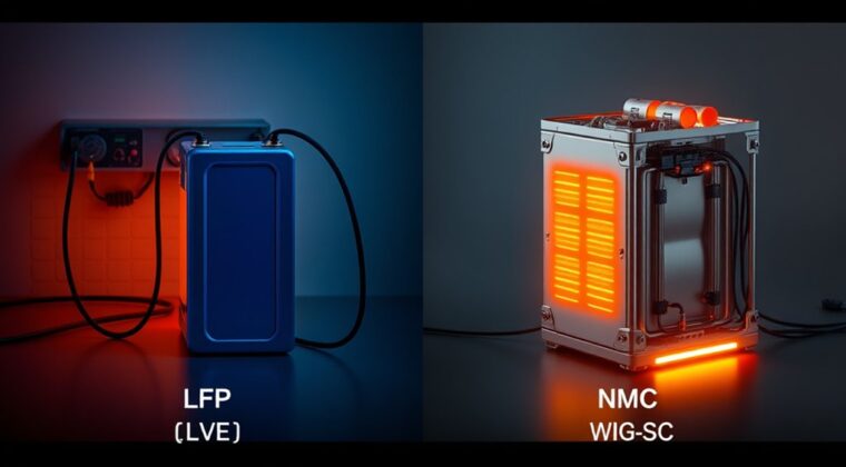 battery chemistry charging comparison