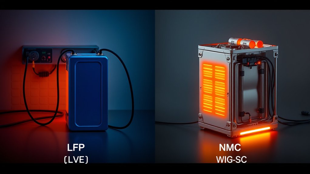 battery chemistry charging comparison