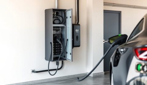 breaker size for ev charger