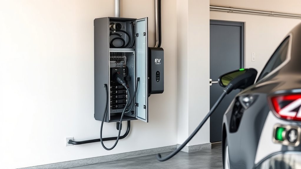 breaker size for ev charger