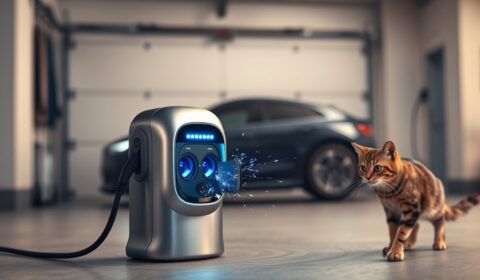 buzzing noise from ev charger