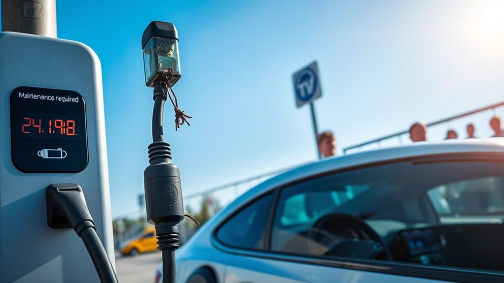 charging issues at stations