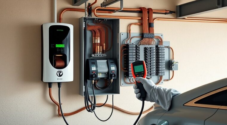 circuit sizing for ev chargers