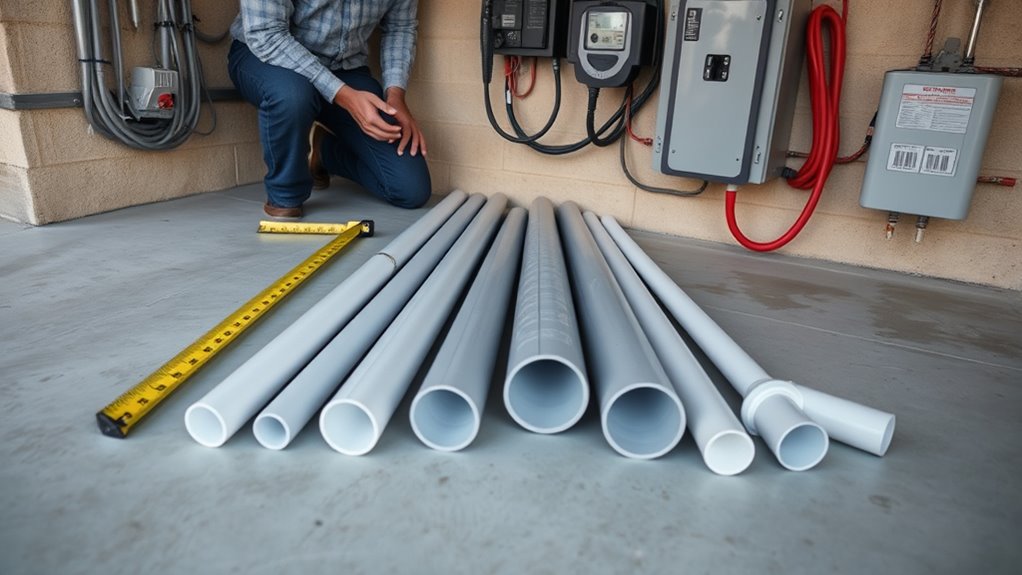 conduit size for ev chargers
