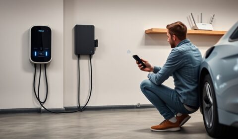 connect ev charger wifi