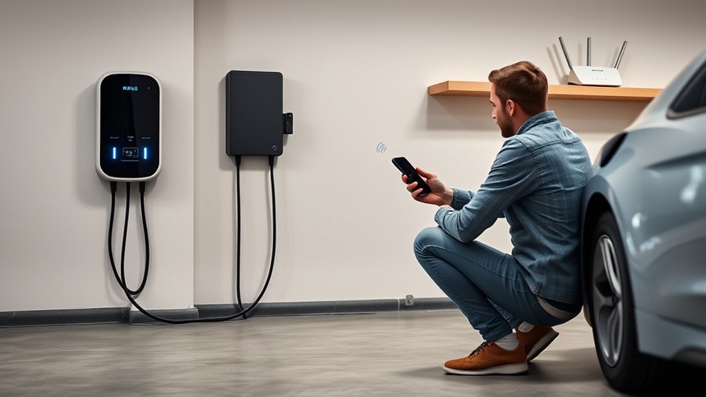 connect ev charger wifi