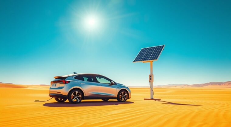 desert ev charging strategies