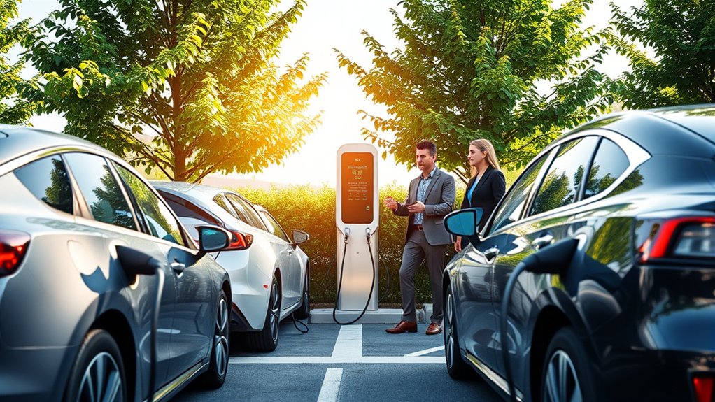 efficient workplace ev charging