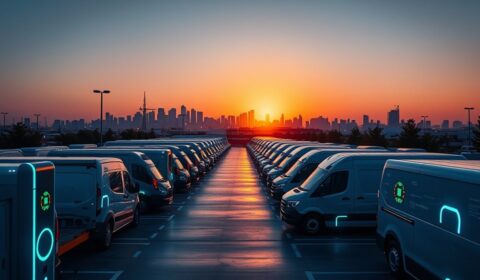 electric charging for fleet vehicles