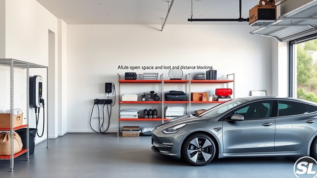 ev charger space guidelines