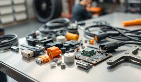 ev charger spare components