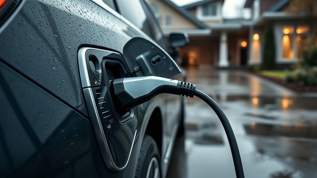 ev chargers are waterproof