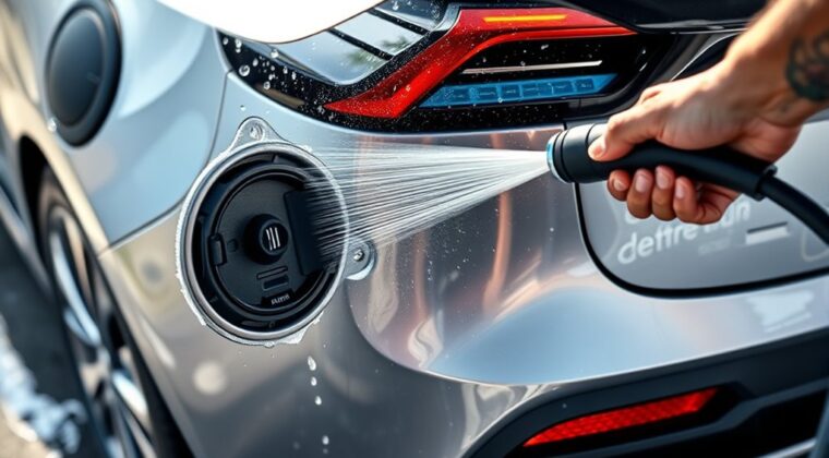 ev charging and car wash safety