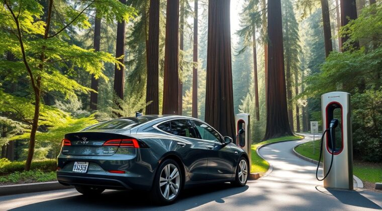 ev charging at parks