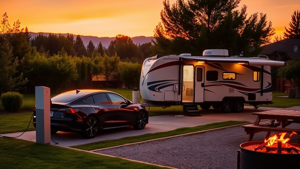 ev charging at rv parks