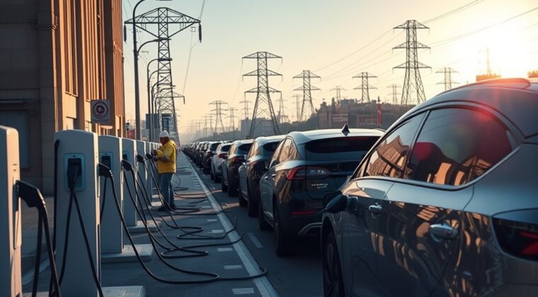 ev charging grid challenges