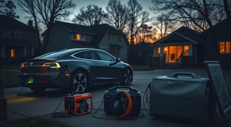 ev charging power outage solutions