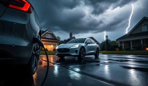 ev charging safety during storms