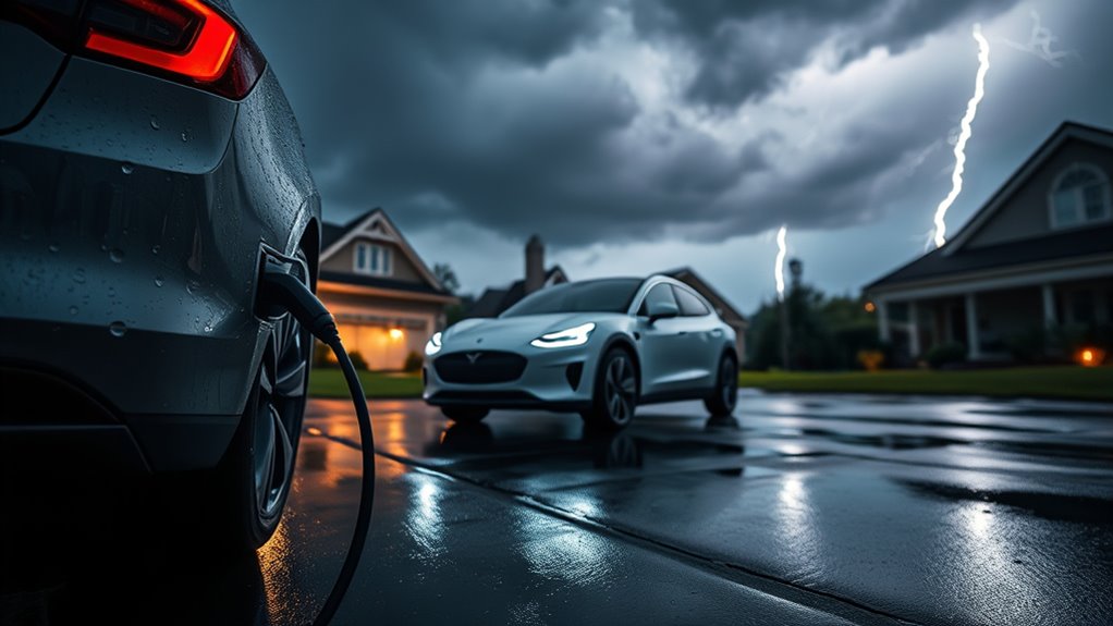 ev charging safety during storms