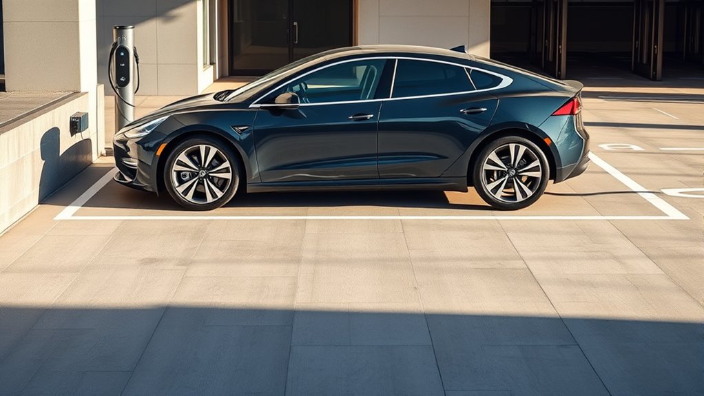 ev charging space requirements