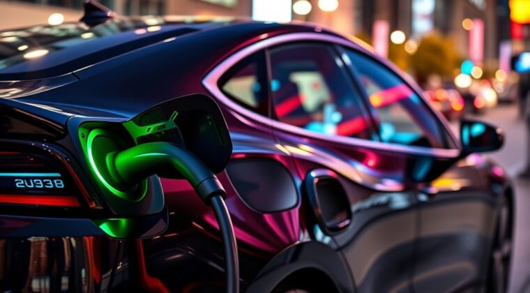 ev charging while on