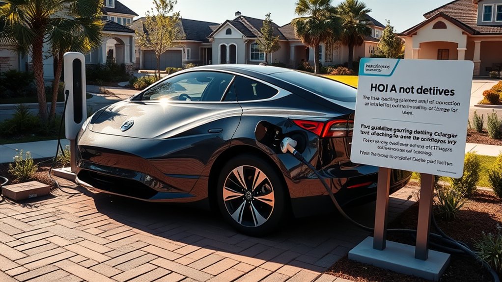 hoa ev charging guidelines