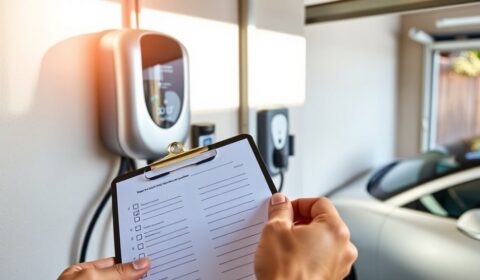 home ev charger checklist