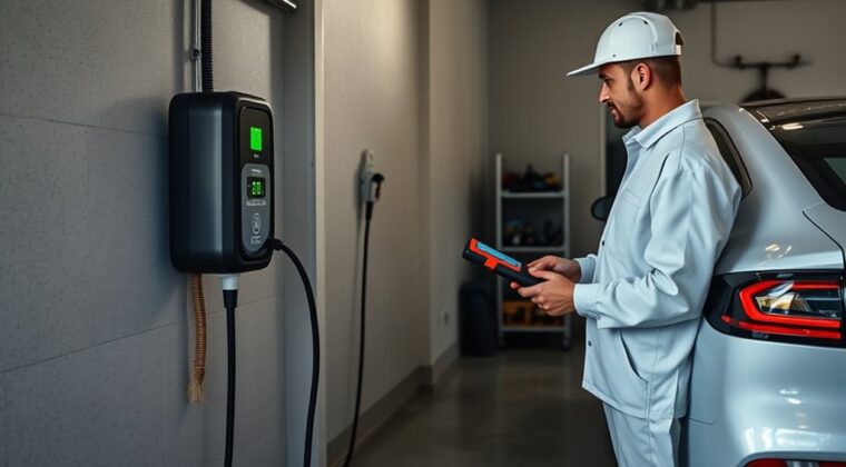 home ev charger maintenance