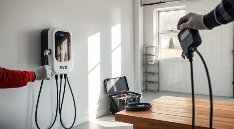 home ev charger maintenance