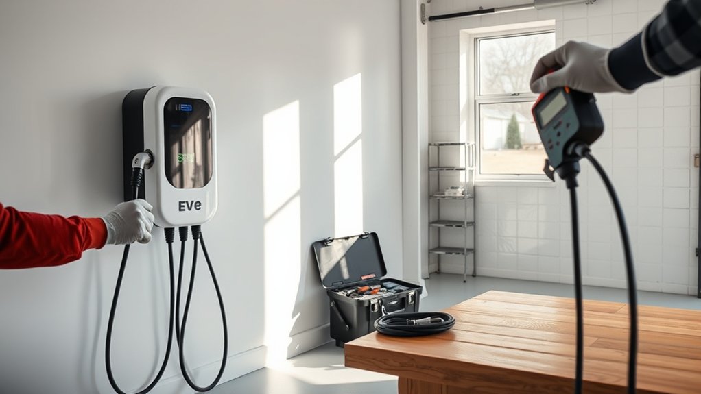 home ev charger maintenance