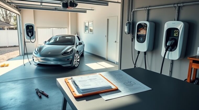 home ev charger permits