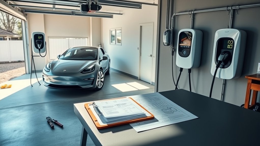 home ev charger permits