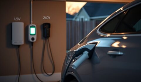 home ev charging voltage